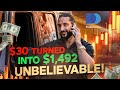 WITH THIS METHOD 💸 $30 TURNED INTO $1,492 —UNBELIEVABLE! 📈 | BINARY OPTION | POCKET OPTION