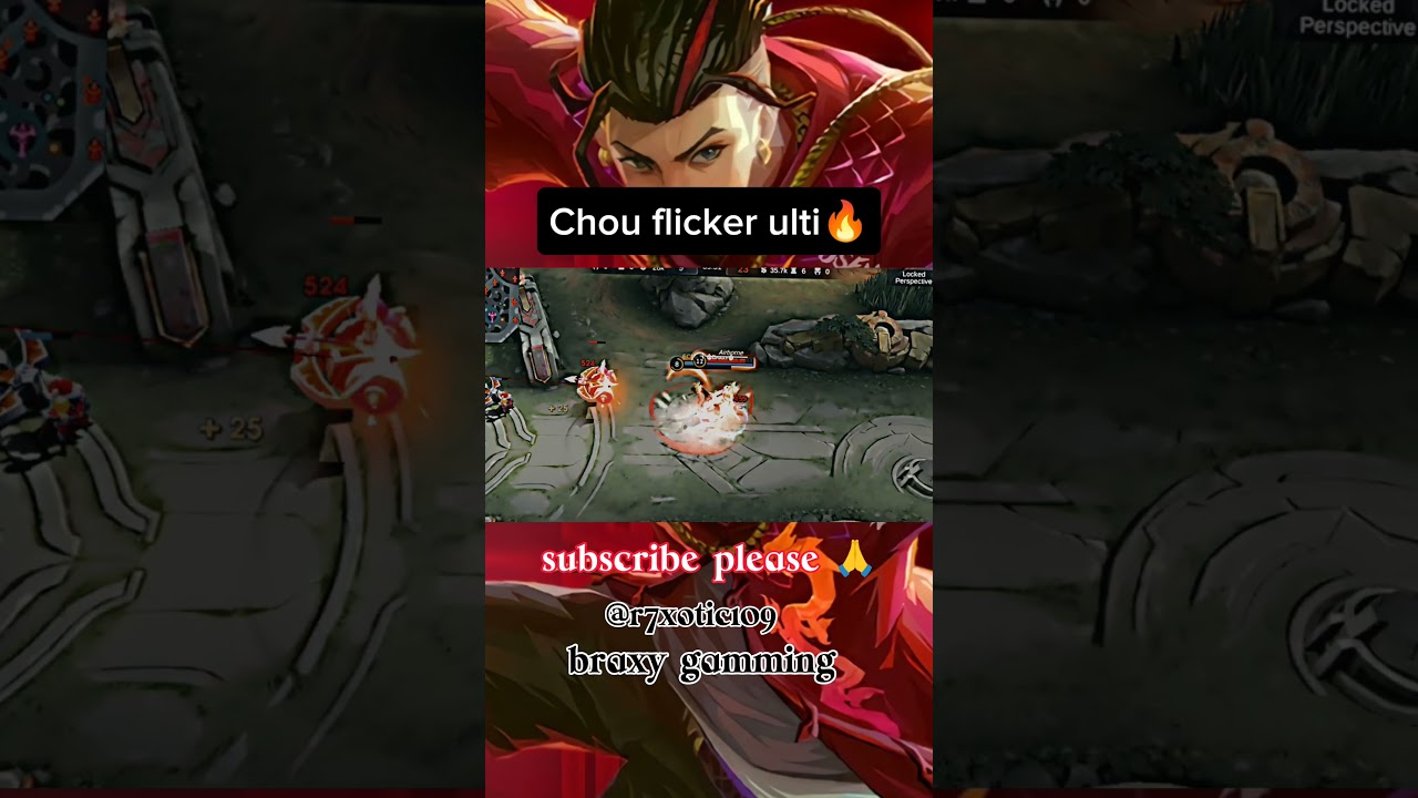 Chou ulti flicker combo | 