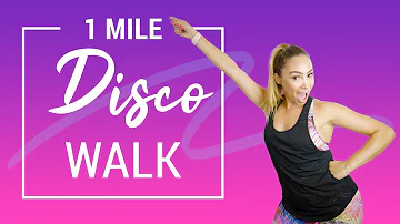 1 Mile Easy Disco Walking Workout | Burn 150 Calories in Just 15 Minutes!