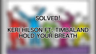 Watch Keri Hilson Hold Your Breath video