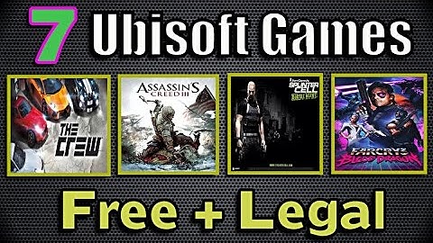 7 Free Ubisoft Games (Giveaway Limited Time)