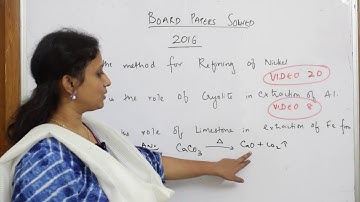 General Principles and Process of Isolation of Elements| part 9 | Unit 6 | class 12 | CBSE Chemistry