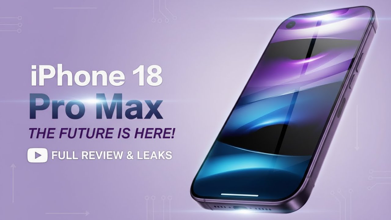 iPhone 18 Pro Max DESIGN LEAKED! 🤯 Apple’s Boldest iPhone Ever 2026