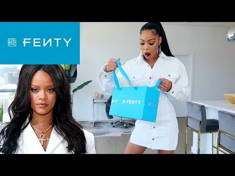Rihanna&#;s FENTY Clothing Line... | $, try-on haul