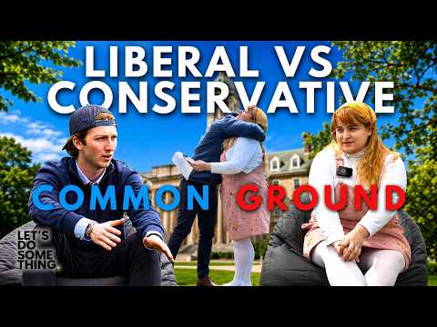 We Forced a Liberal and Conservative to Find Common Ground | Let's Do Something On Campus