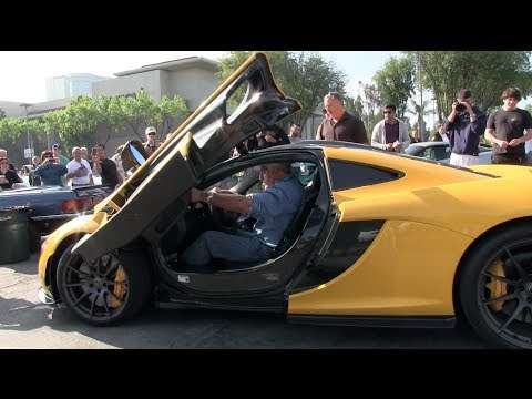 Jay Leno Talks About His McLaren P1, Start-Up And Accelerates