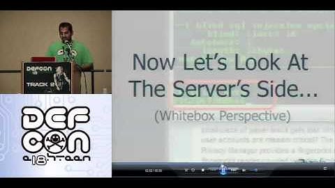DEFCON 18: Hacking Oracle From Web Apps  4/4