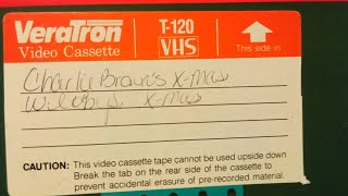 Contents Of "charlie Brown Christmas & Mr. Willowby's Christmas Tree" Blank Tape (12/6/95)
