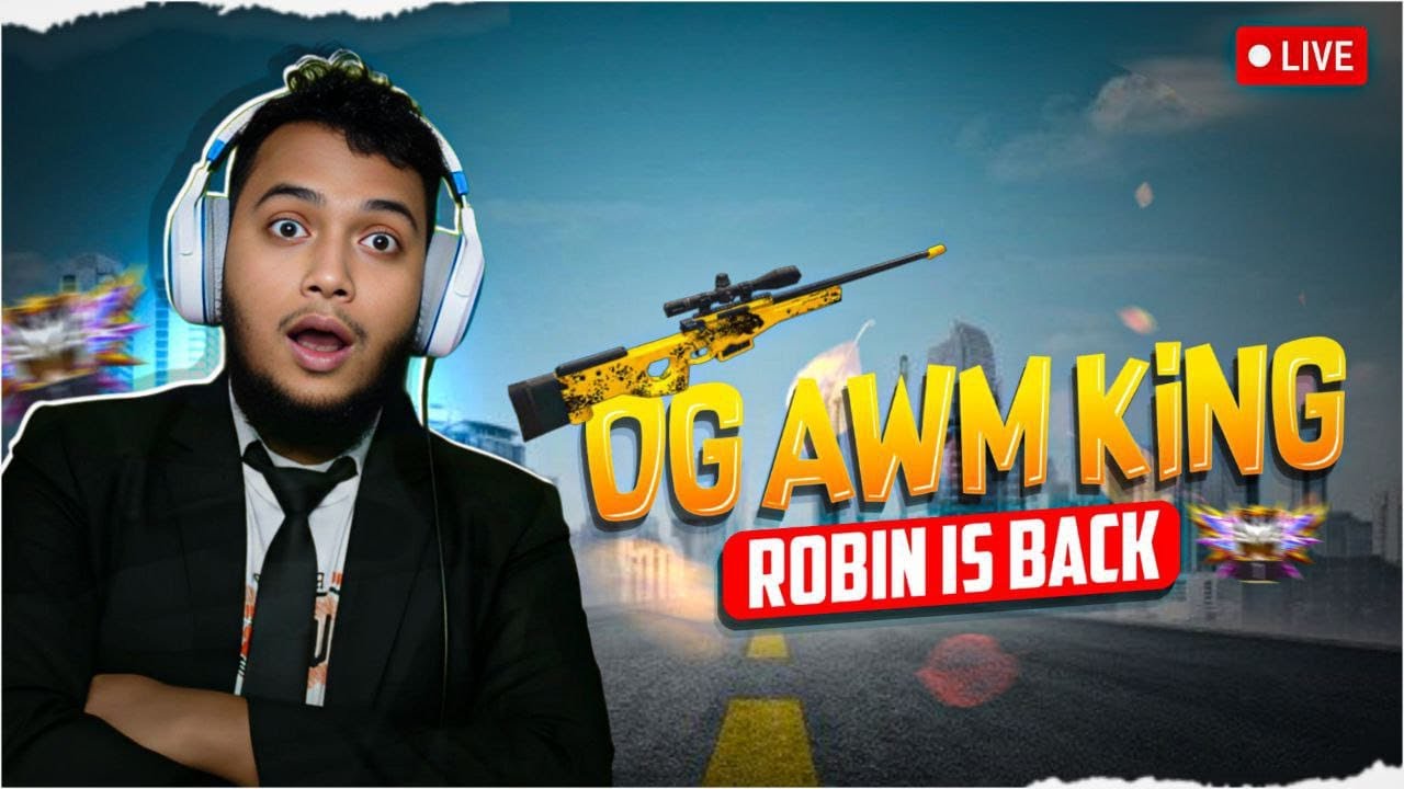 🔴 GRAND MASTER PUSH 🌍ROBIN GAMING ON LIVE 