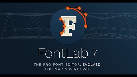 CUSTOMISED FONT MAKING in FONT LAB (Handwritten Font)