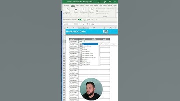 Como separar datas | Dicas de EXCEL #shorts #excel #excelbr #microsoftexcel