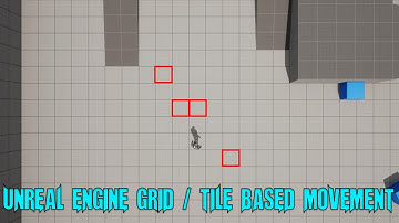 Unreal Engine - Tegel-/rastersysteembeweging? Beperk de muis tot celgroottes