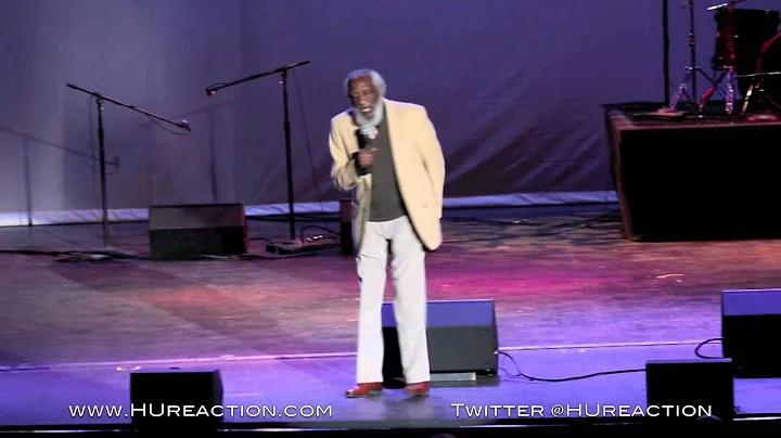 Dick Gregory @ Howard University 2012 (Fundraising...