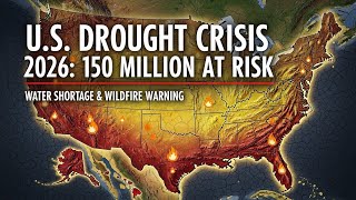 U.S. Drought Crisis 2026:150 Million at Risk | Water Shortage & Wildfire Warning#USDrought#usweather