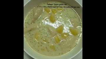 Chè chuối chưng khoai lang