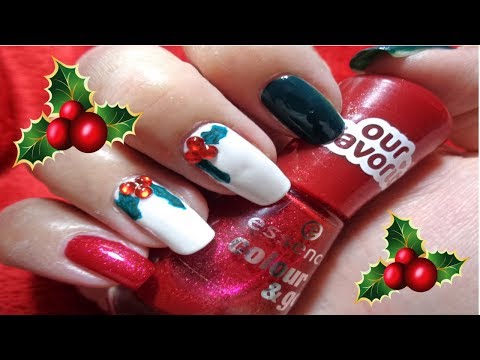 Božično zelenje Nail Art/Ery Nails