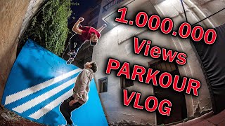 ΧΤΥΠΗΣΑΜΕ ΤΑ 1.000.000 VIEWS ΓΙΑ ΠΡΩΤΗ ΦΟΡΑ ΣΤΟ YOUTUBE! | PARKOUR VLOG