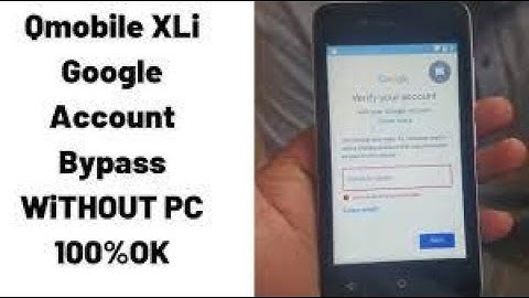 Qmobile Xli frp bypass EASY