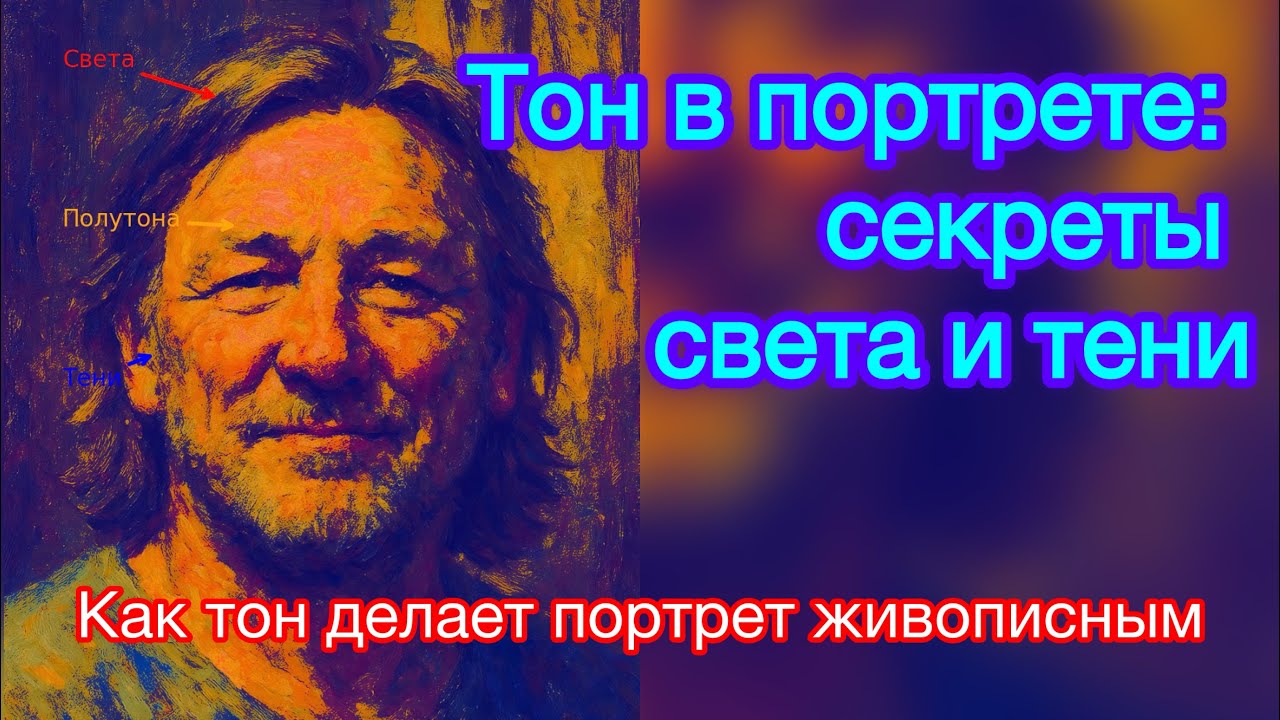 Тон в живописи Сулейманов Юрий Artist Iurii Suleimanov 