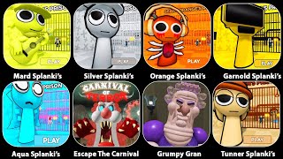 ROBLOX:MARD SPLANKI'S,SILVER SPLANKI'S,ORANGE SPLANKI'S, ESCAPE THE CARNIVAL,GRUMPY GRAN...!!!