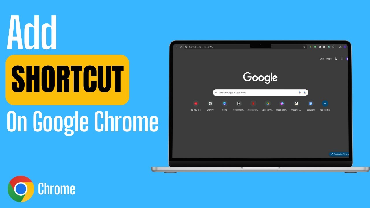 Create a Shortcut in Chrome for Any Website (Fast & Easy!) - YouTube