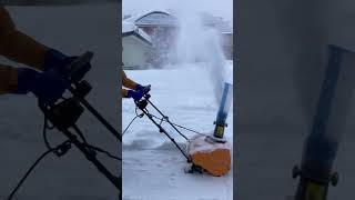 ハイガー除雪機　Hg-K1650 電動除雪機