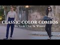Color combos to look chic in winter classic  unexpected