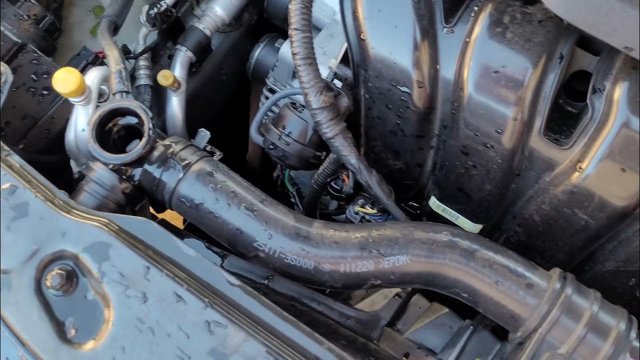 09-14 Hyundai Sonata 2.4L Coolant flush & refill - YouTube