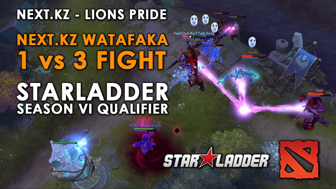 NEXT.kz watafaka 1 vs 3 Fight @ SLTV Season VI Qualifier