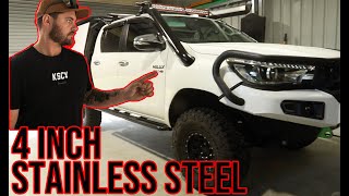 PHAT BARS SNORKEL INSTALL!! 