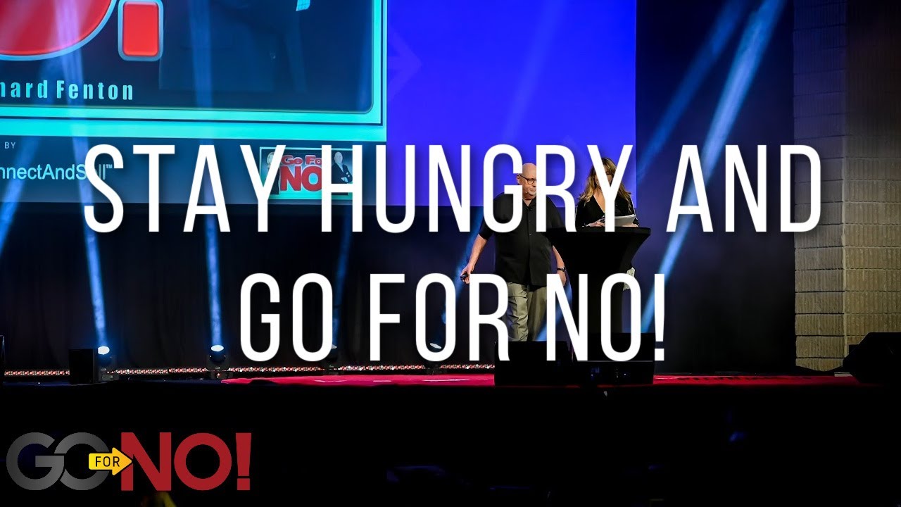 A Go for No Story form Sebastian Maniscalco in his book, Stay Hungry