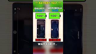 GALAXY Z FLIP 7 VS MOTOROLA RAZR !! MOBILE BATTERY TEST !!