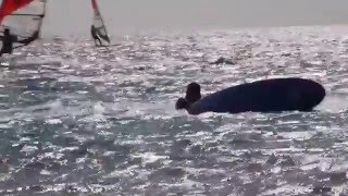 ★ Windsurf freestyle - Александр Сорокин RUS136 - элемент Funel, тренировка ★