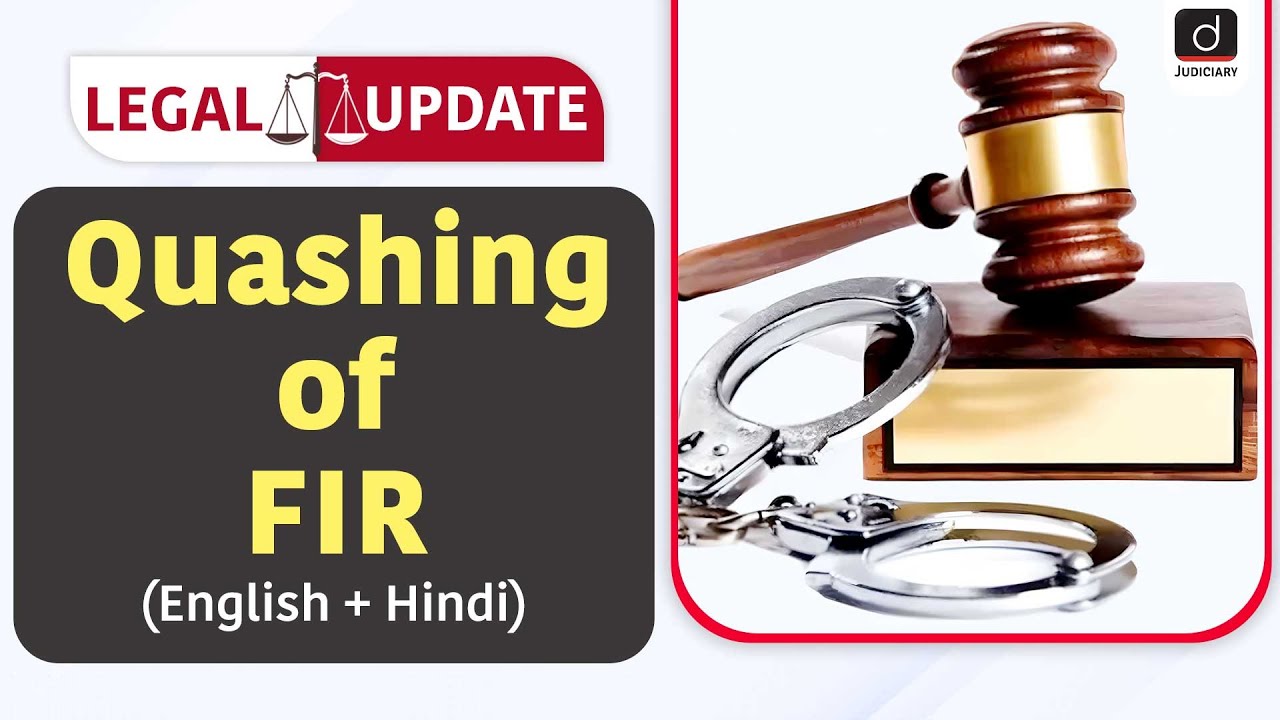Quashing Of FIR CrPC BNSS Delhi High Court Case Law Legal Quashing Of FIR CrPC BNSS Delhi High Court Case Law Legal