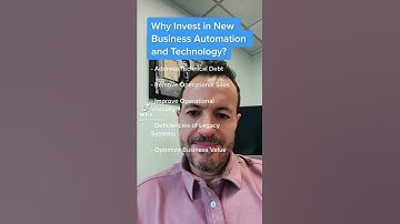 Why Invest in Business Automation and Technology?