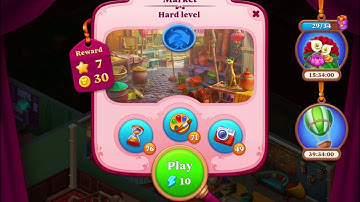 Manor Matters - Guest Room - Day 3 - Level 33 - Hard Level - No Boosters - FULL STORY - CaroGamesNL