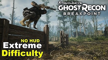 Ghost Recon: Breakpoint - [Spec Ops Roleplay] INTENSE GUNFIGHT | Solo Extreme Difficulty No HUD