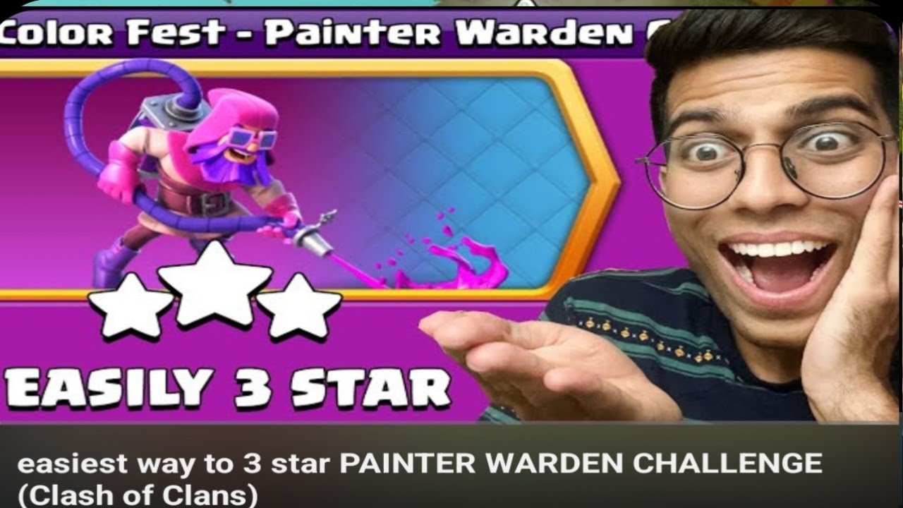 painter queen challenge coc/painter king challenge coc