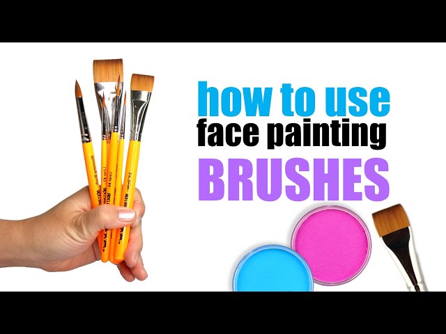 Learn How To Clean Face Paint Brushes - IFPS