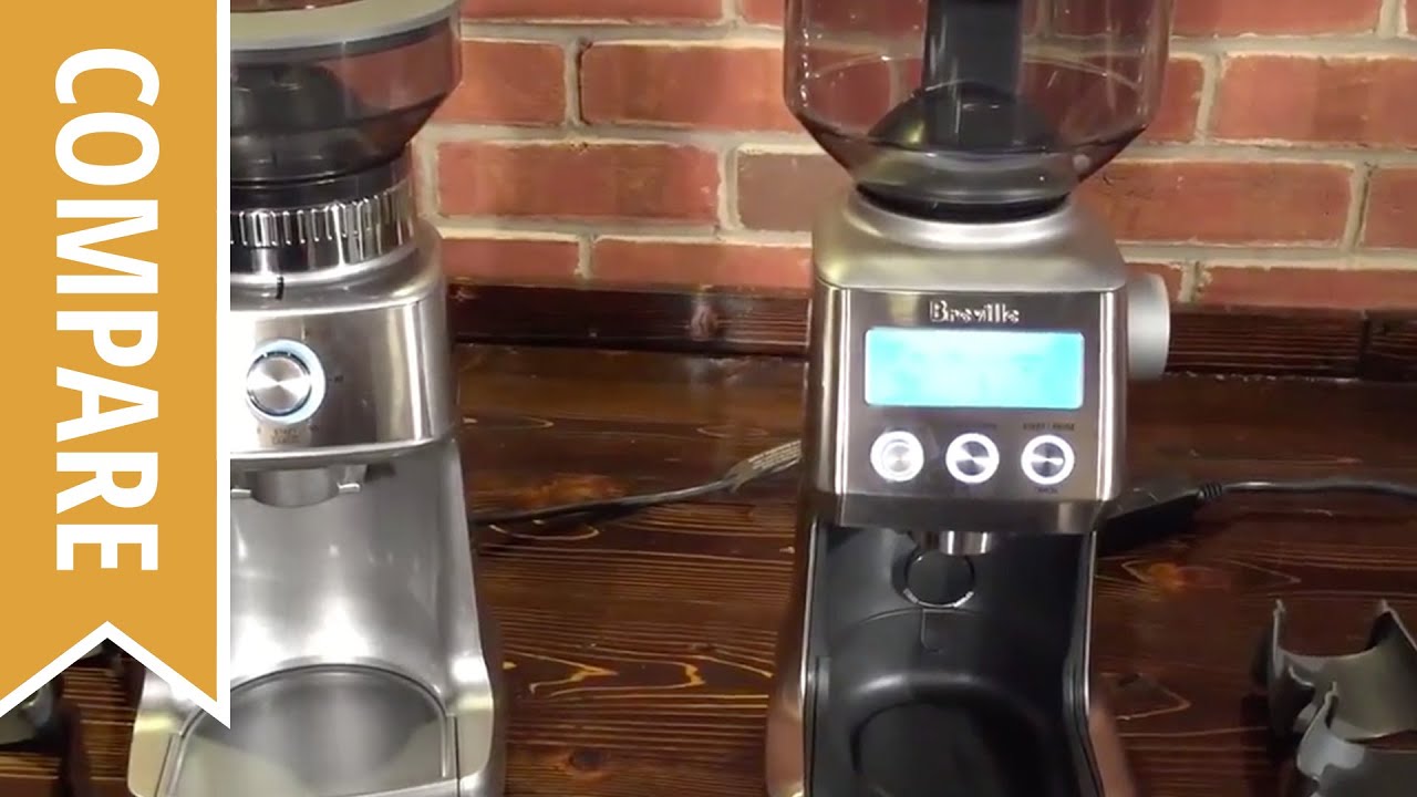 Our demo of the Breville Dose-Control Pro conical burr grinder.