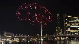 Sydney’s Darling Harbour Drones Show #australia #spring 