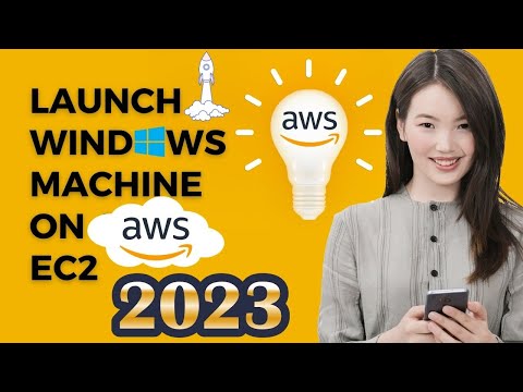 How to Create Windows Machine On AWS EC2 Instance 2023 in English || AWS