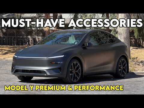 Must-have Accessories For 2026 Tesla Model Y Premium & Performance!