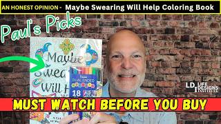 Adult Coloring Book for Stress Relief - Color Cuss Chill Paul s Picks Maybe Swearing Will Help