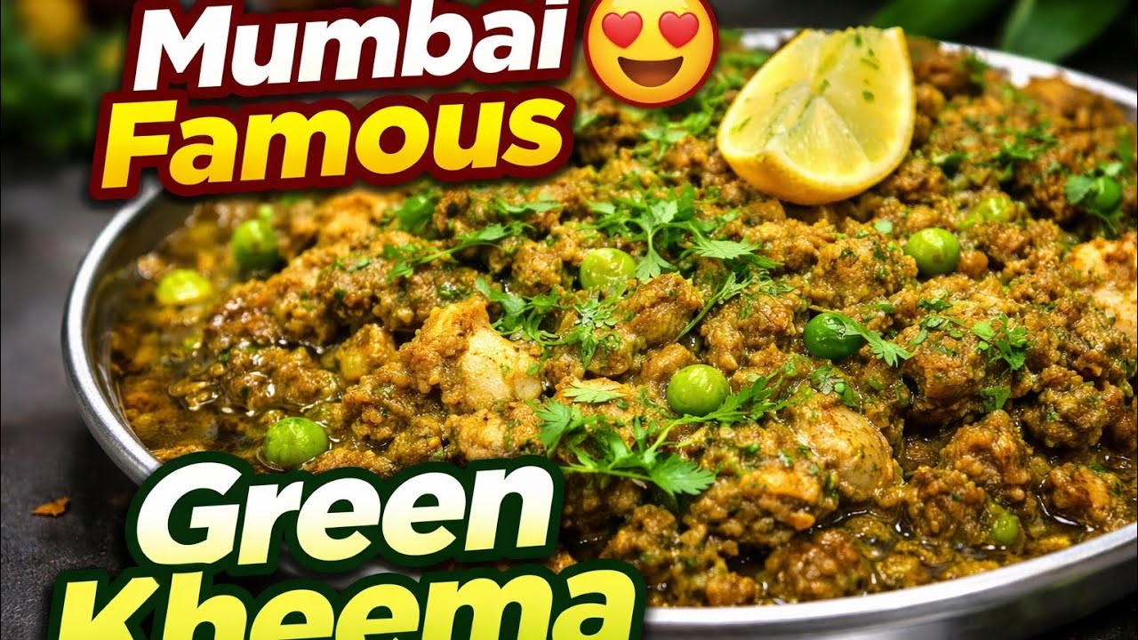 Mumbai Famous Green Kheema Recipe | Hariyali Kheema | Ramzan Iftar Special