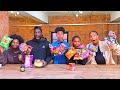 BLACK FAMILY TRY KOREAN FOOD!