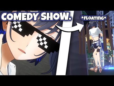 Kronii Turns Her 3D Scuff Into a Total Comedy Show