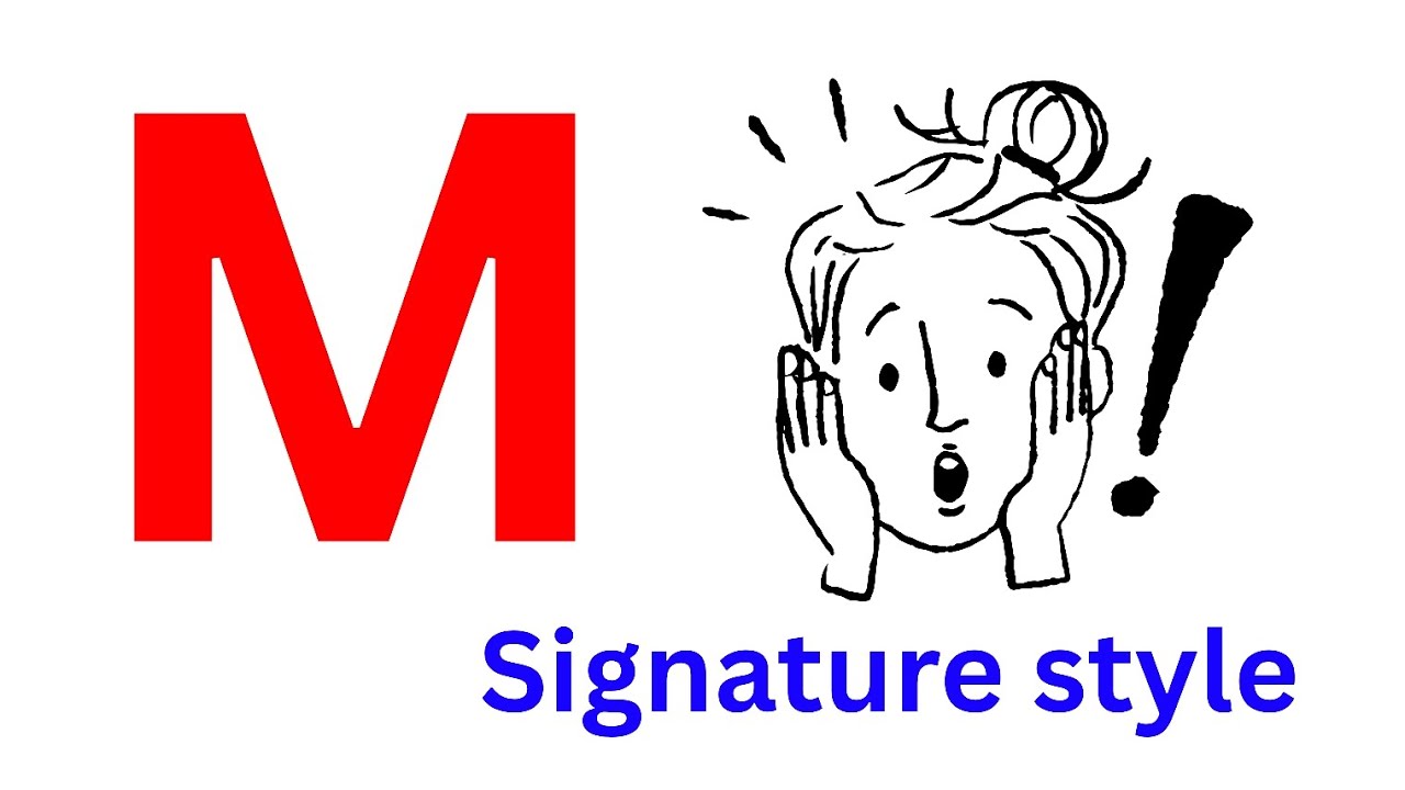Stylish M signature style | Elegant & Attractive signature ideas for letter M 