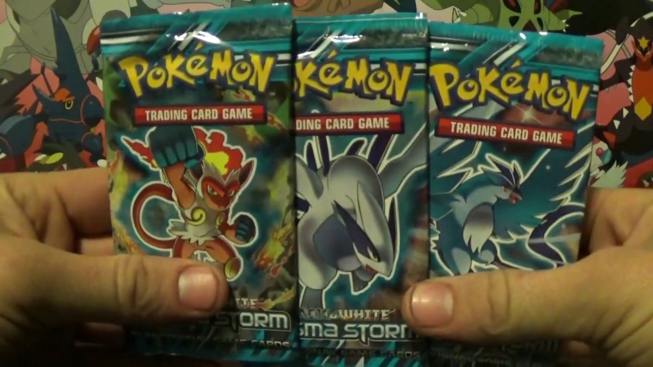 Pokemon Plasma Storm Booster Pack Opening