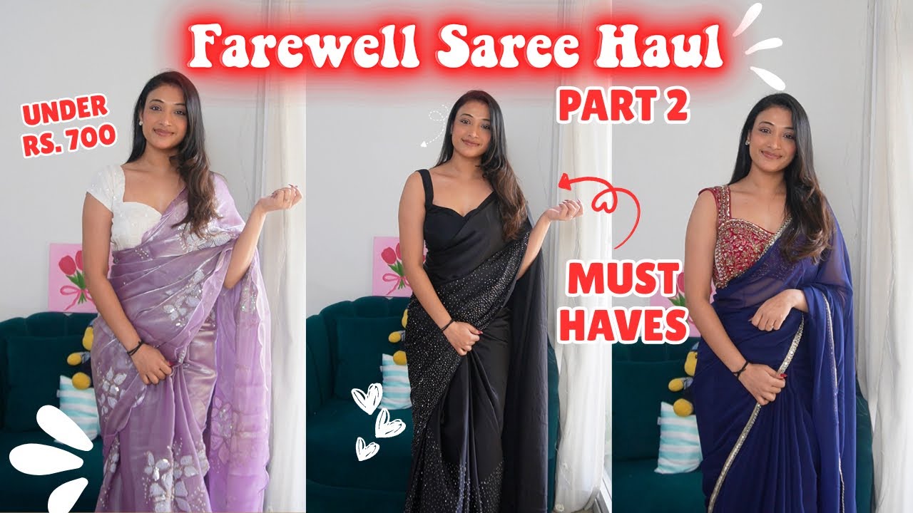 Я купила сари "Farewell" на распродаже Amazon со скидкой от 50% до 70% | Доступное сари "Farewell" |